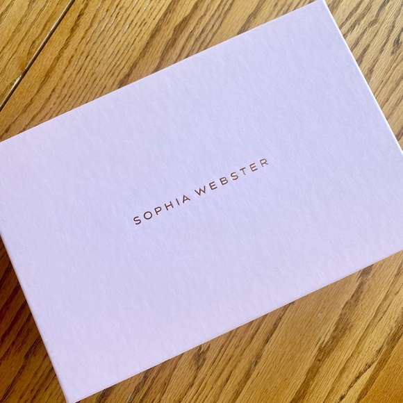 Sophia Webster Rosalind 100mm gem-embellished sandals Size 9 NWB - Picture 8 of 9